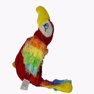 Parrot 9 inch Plush Red Colorful Macaw Bird Stuffed Animal National Prize & Toys